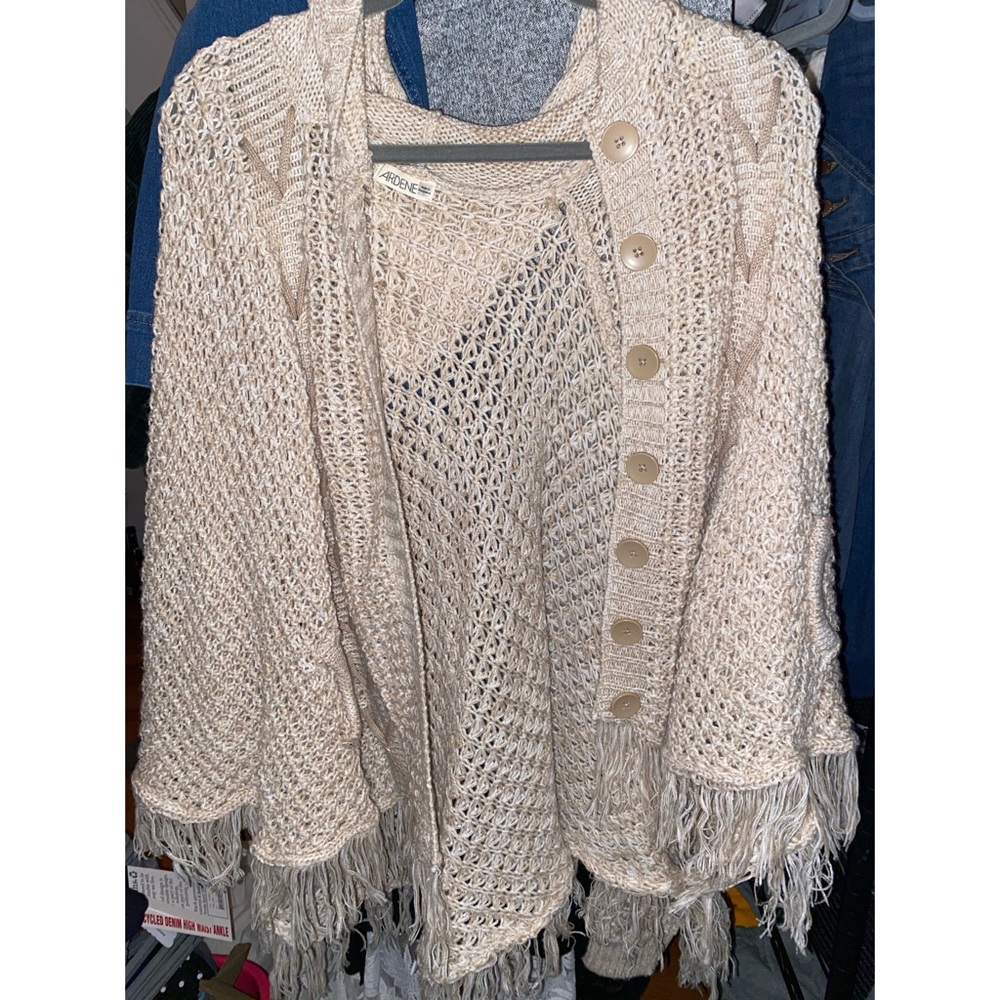 Boho Poncho Cardigan